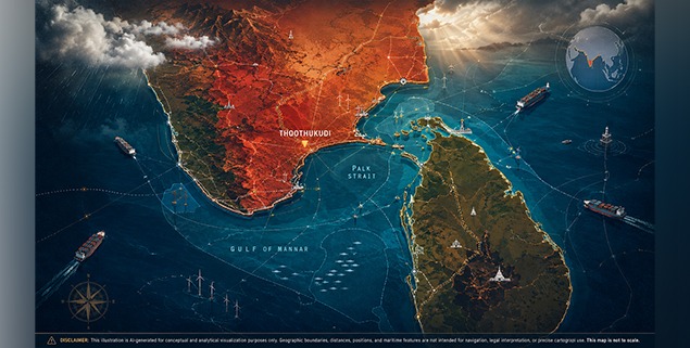 Thoothukudi: Reshaping and Imagining Palk Straits<br>Author: <i>Sripathi Narayanan, Ph.D.</i>